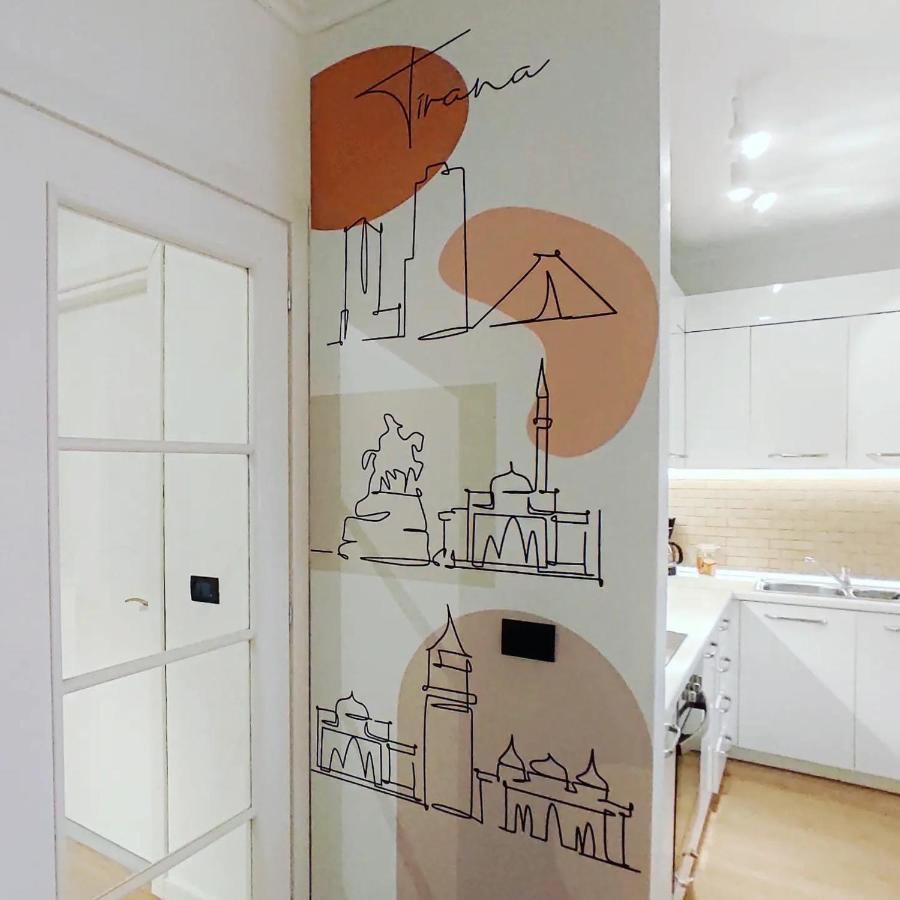 Appartement Boho Style In Center Of Tirana Extérieur photo
